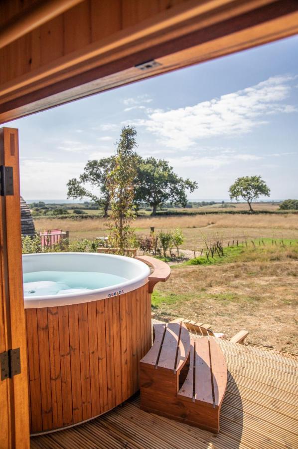 Barnhorn Glamping Villa Hooe Exterior photo